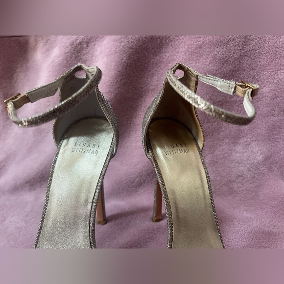 Stuart Weitzman Nudist High Heel Sandals - Picture 9 of 10